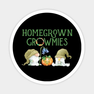 Homegrown Gnomes Growmies Organic Farmers Magnet